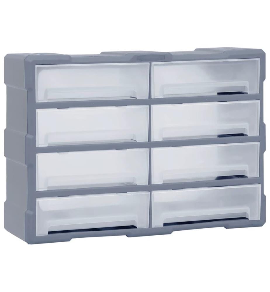 Organisateur multi-tiroirs avec 8 grands tiroirs 52x16x37 cm