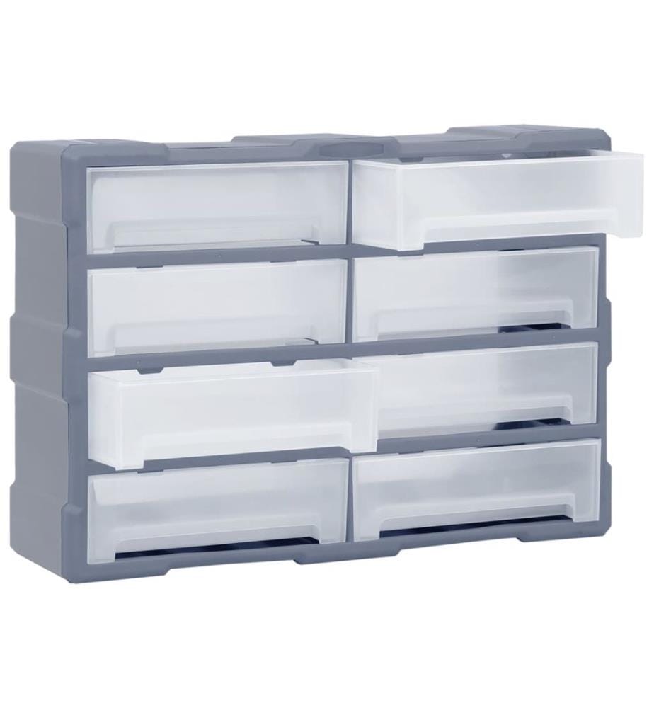 Organisateur multi-tiroirs avec 8 grands tiroirs 52x16x37 cm