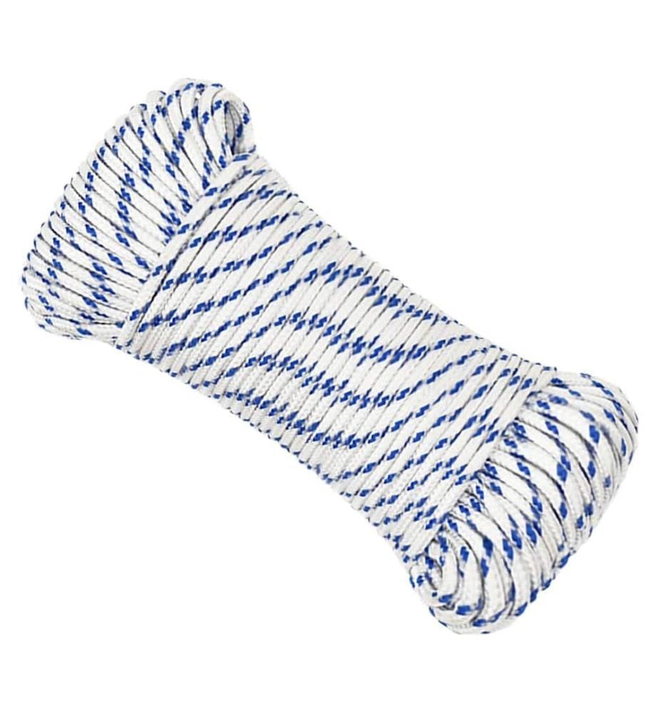 Bootsseil Weiss 4 mm 25 m Polypropylen