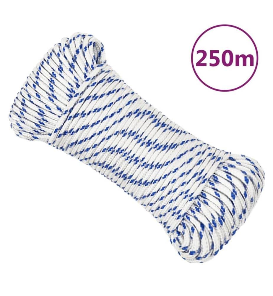 Bootsseil Weiss 5 mm 250 m Polypropylen