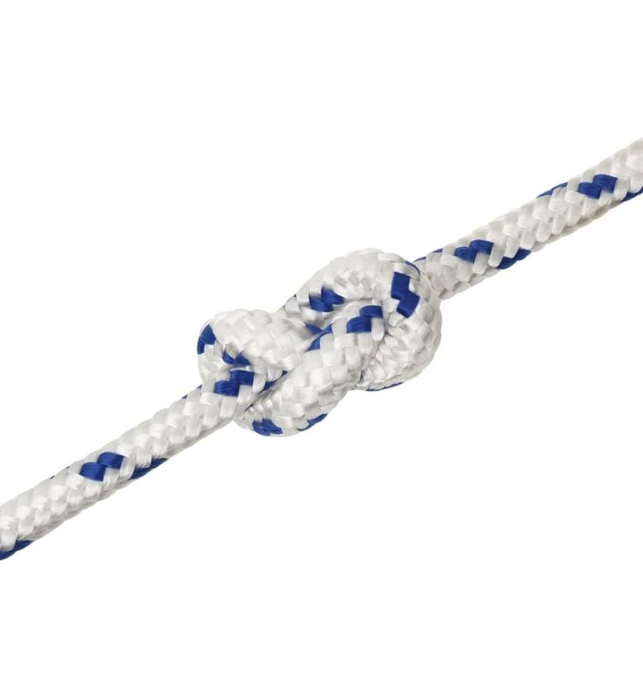 Bootsseil Weiss 12 mm 25 m Polypropylen