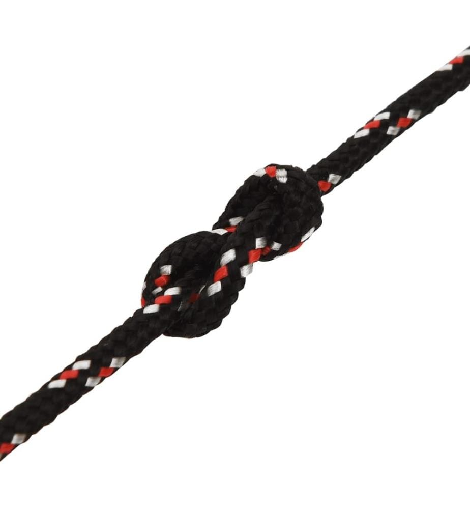 Bootsseil Schwarz 4 mm 100 m Polypropylen
