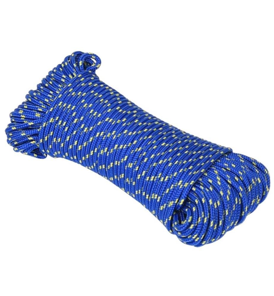 Bootsseil Blau 4 mm 250 m Polypropylen