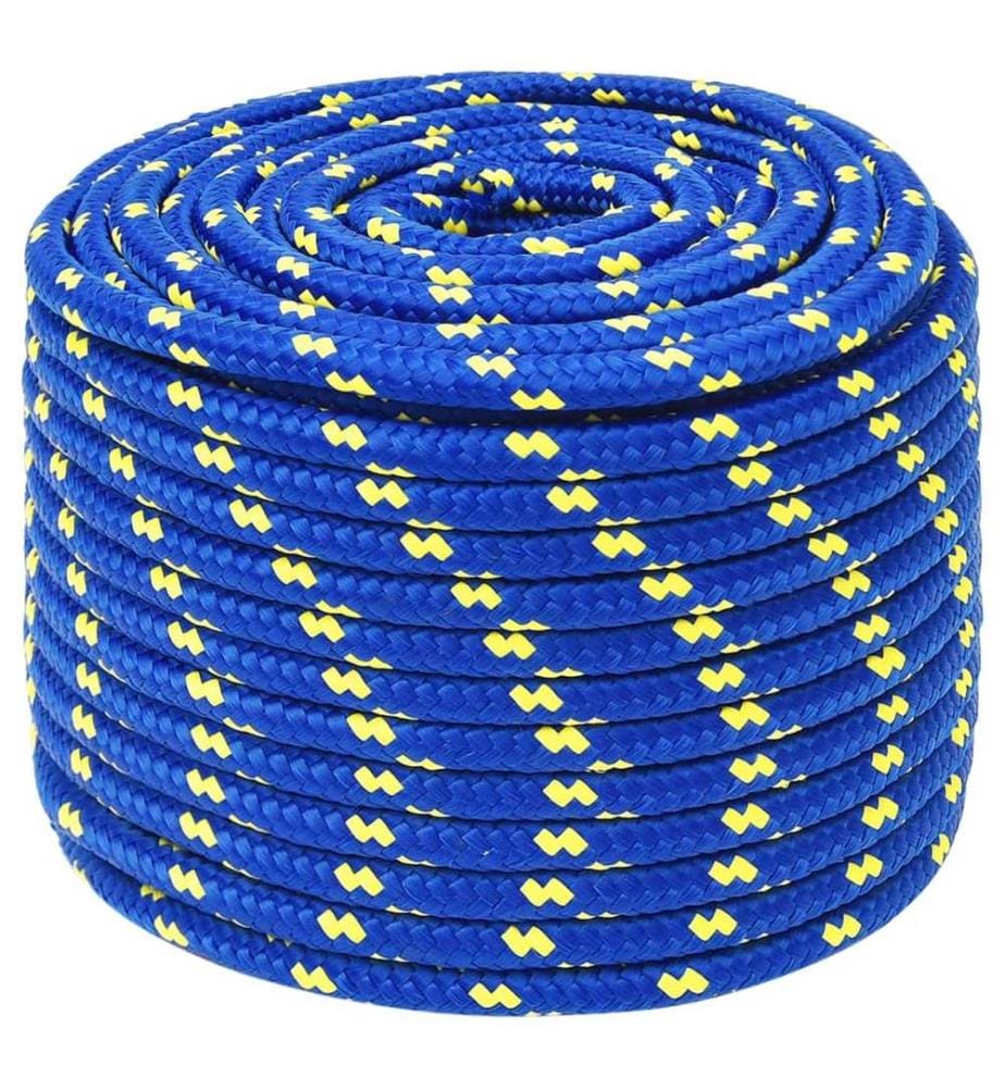 Bootsseil Blau 12 mm 25 m Polypropylen