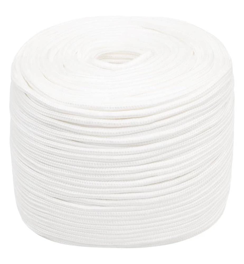 Bootsseil Weiss 10 mm 250 m Polypropylen