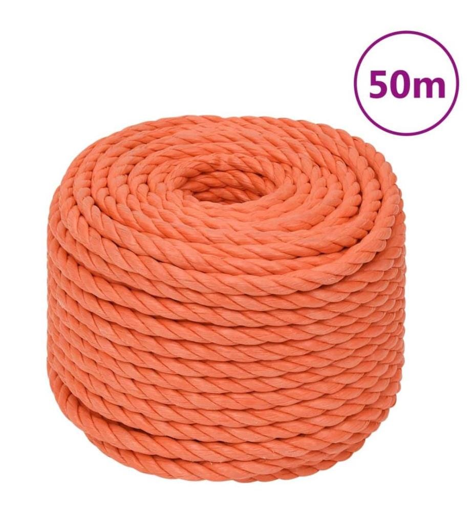 Arbeitsseil Orange 12 mm 50 m Polypropylen