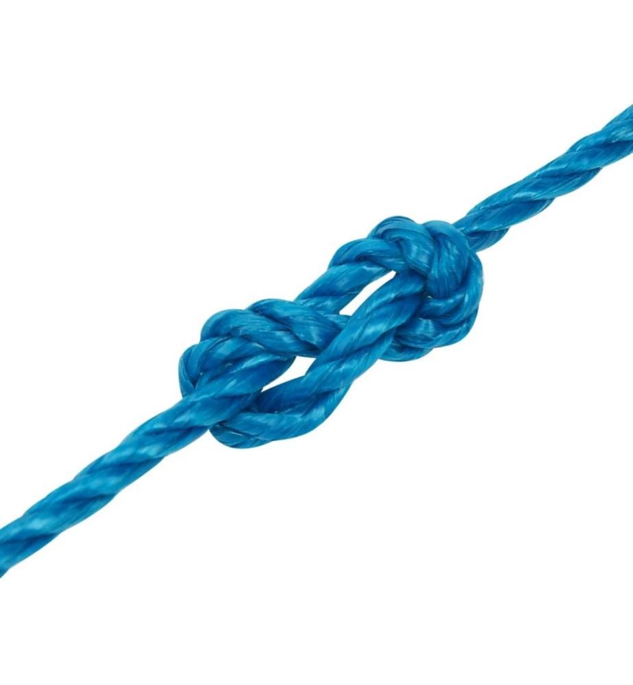 Arbeitsseil Blau 8 mm 50 m Polypropylen