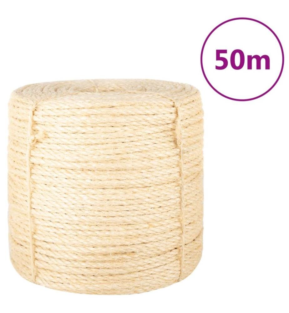 Seil 100% Sisal 6 mm 50 m