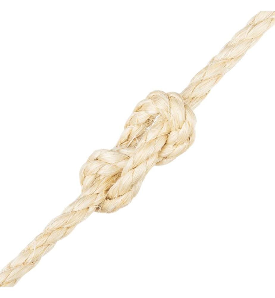 Corde 100 % sisal 8 mm 50 m