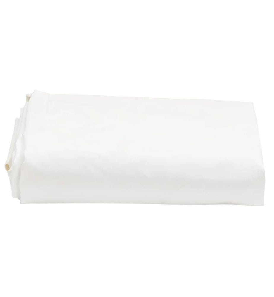 Bâche blanc 1x2,5 m 650 g/m²