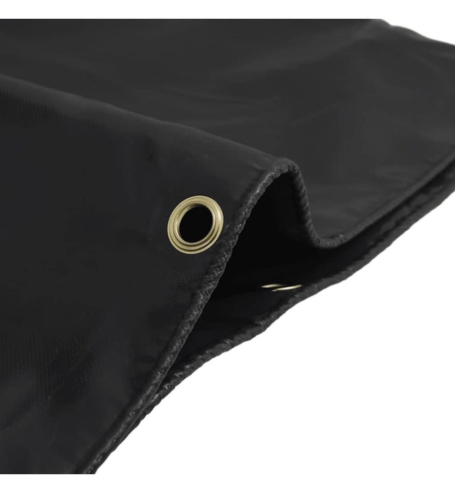Bâche anthracite 3x5 m 650 g/m²