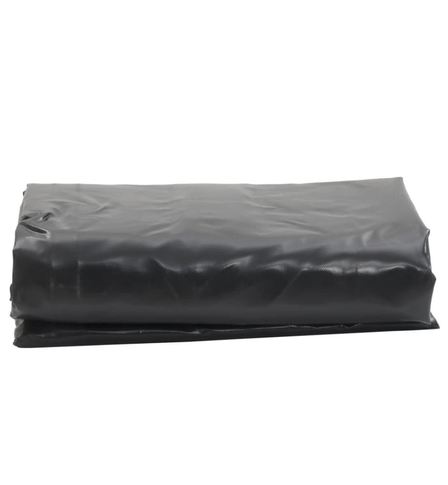Bâche anthracite 4x4 m 650 g/m²