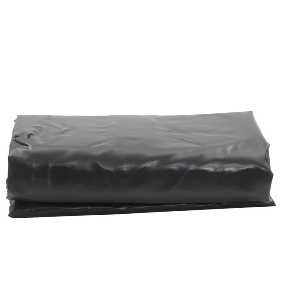 Bâche anthracite 1x2,5 m 650 g/m²