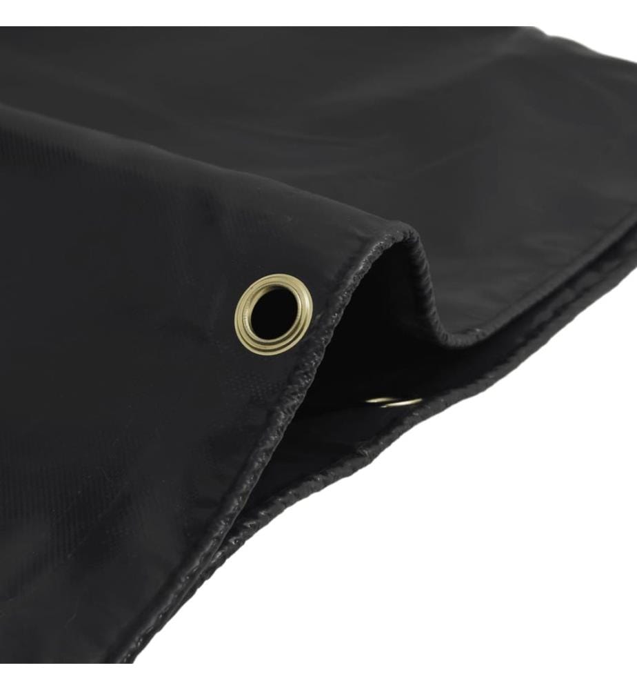 Bâche anthracite 1,5x2,5 m 650 g/m²