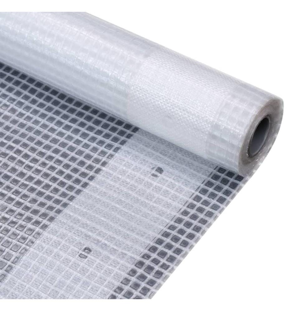 Gitter-Abdeckplanen 2 Stk. 260 g/m² 3x4 m Weiss
