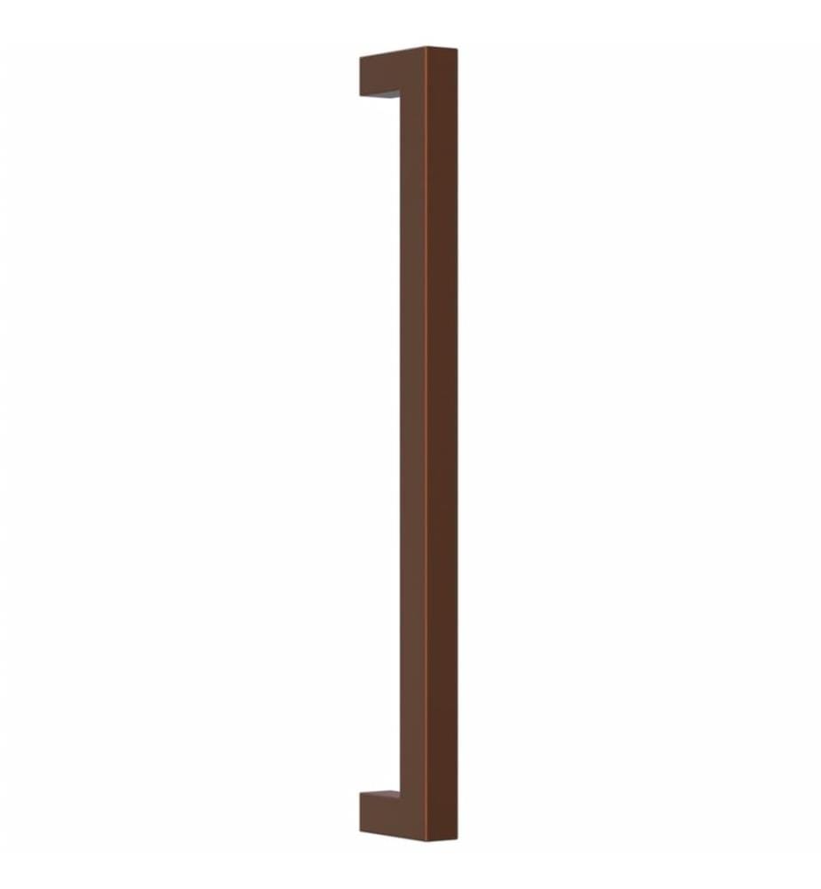 Poignées d'armoire 10 pcs bronze 224 mm acier inoxydable