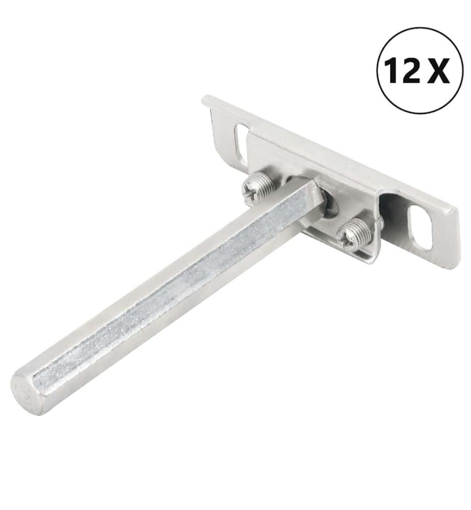 Regalträger Schwebend 12 Stk. Unsichtbar Ø12x100 mm