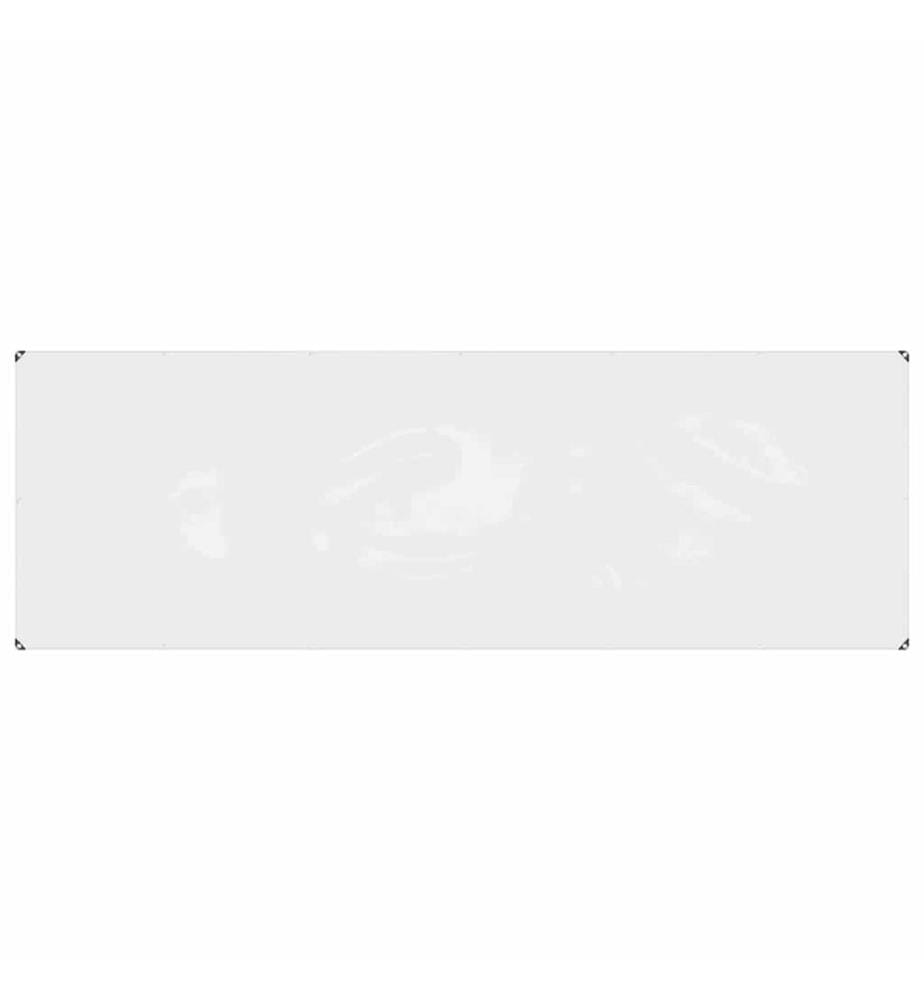 Bâche transparente avec oeillets 1x3 m PVC