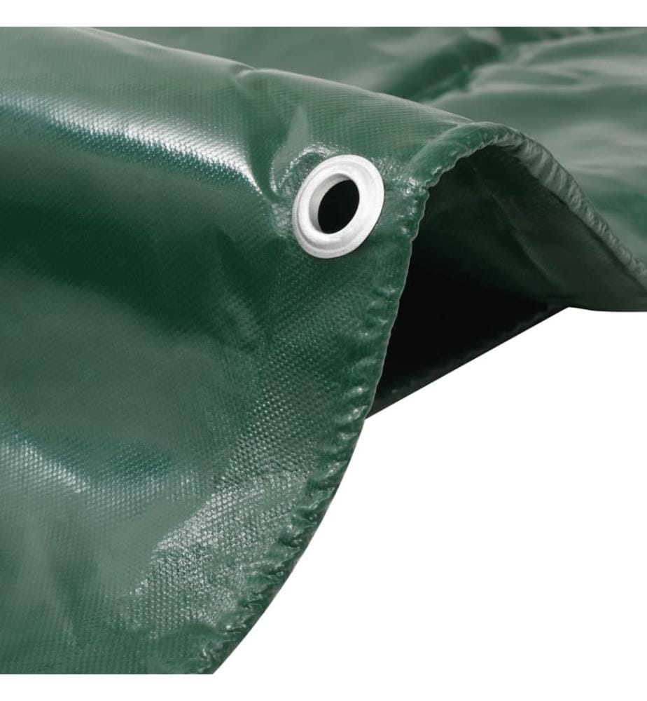 Bâche 650 g / m² 3 x 5 m Vert