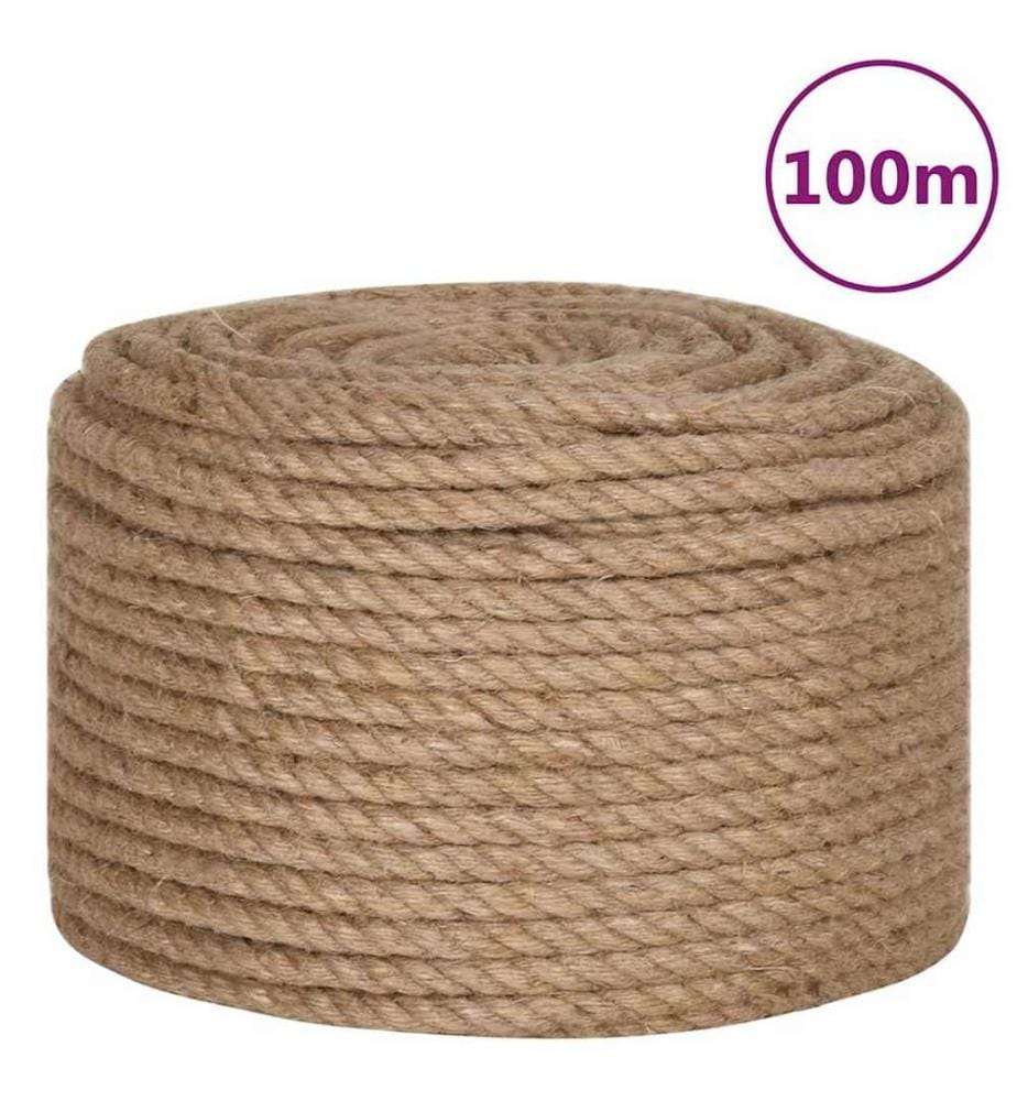 Seil 100% Jute 10 mm 100 m