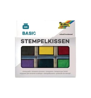 FOLIA - Tampon encreur Basic Multicolore