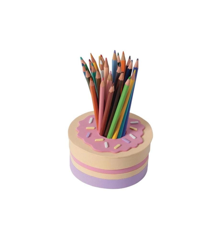 FOLIA - Set de caoutchouc mousse 10 pièces, Multicolore