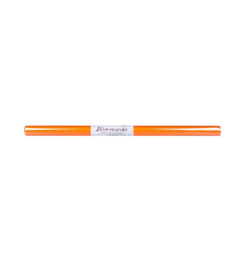 FOLIA - Seidenpapier Blumenseide, 50 x 70 cm Orange