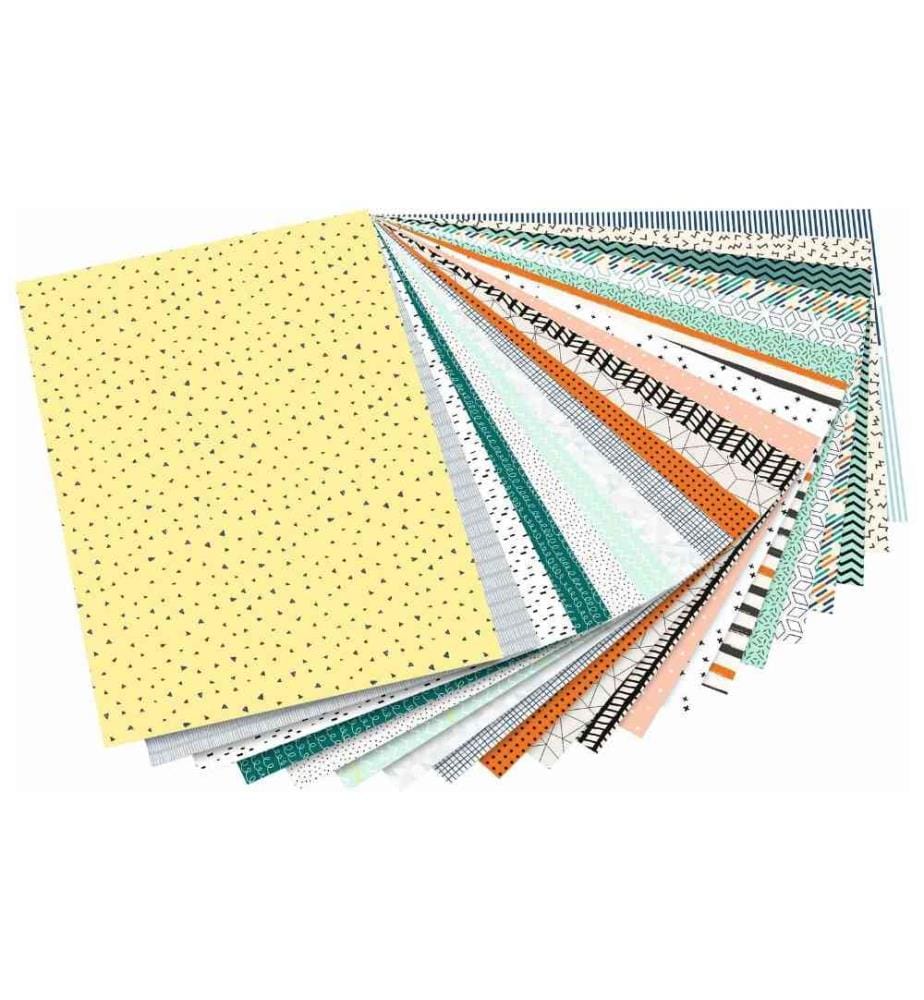 FOLIA - Motivblock Minimalistisch, 24 x 34 cm 20 Blatt