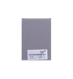 FOLIA - Papier cartonné A4, 300 g/m², 50 feuilles, gris pierre