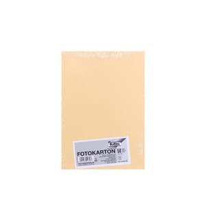 FOLIA - Papier cartonné A4, 300 g/m², 50 feuilles, Beige
