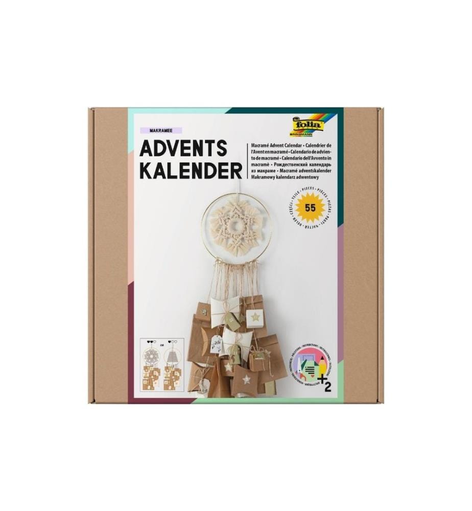 FOLIA - Adventskalender Makramee