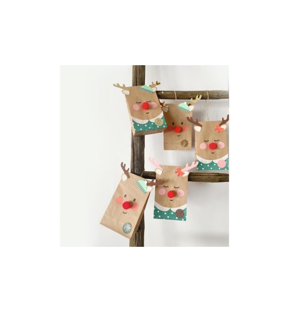 FOLIA - Adventskalender Red Nose Reindeer