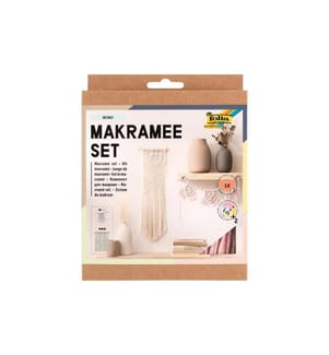 FOLIA - Bastelset Makramee Boho 10-teilig