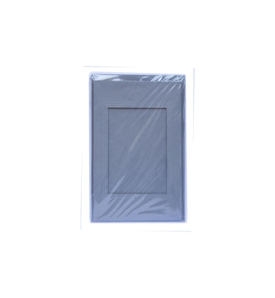 FOLIA - Passepartout-Karten 220g/m2 eckig Grau