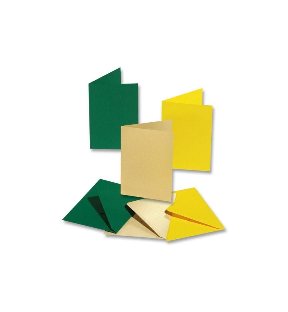 FOLIA - Carte vierge 220 g/m² rectangulaire rouge