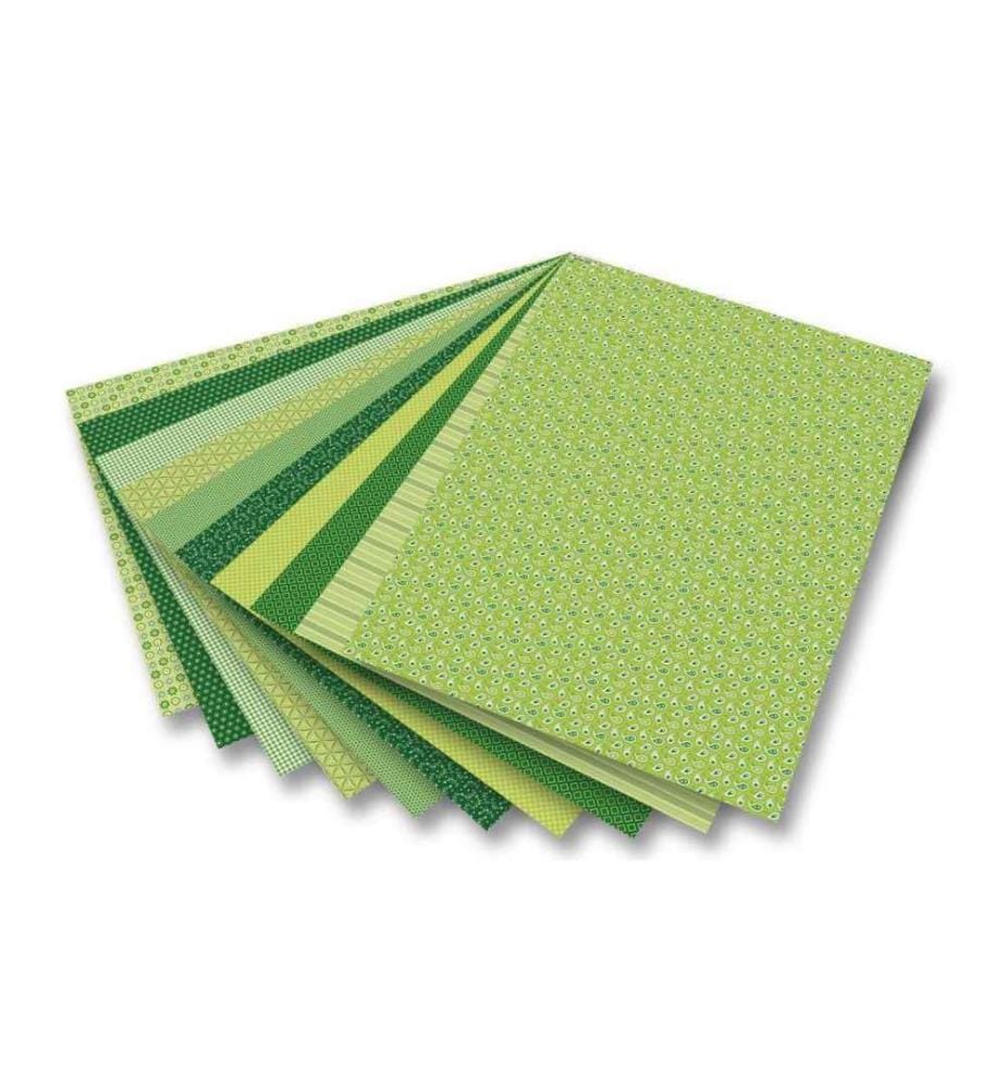 FOLIA - Motivblock Basics grün