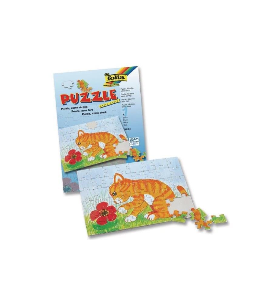 FOLIA - Papp-Puzzle A4 1 Stück