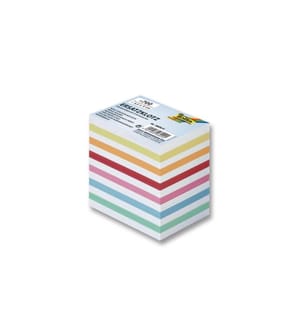 FOLIA - Notizzettel-Dispenser Ersatzpapier Weiss/Bunt