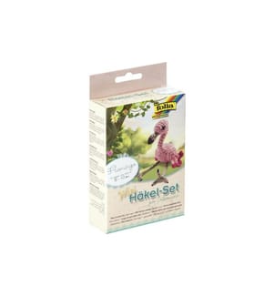 FOLIA - Kit de crochet Mini flamant