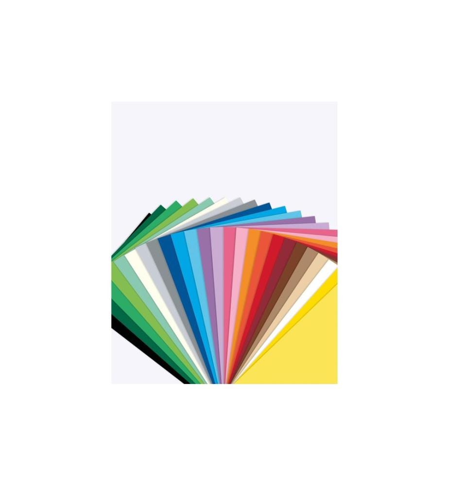 Folia Fotokarton A5 300 g/m² 25 Farben sortiert 50 Blatt