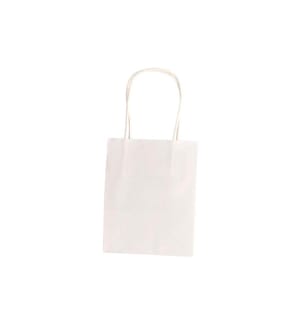 Folia Sacs en papier S Papier kraft blanc, 20 feuilles