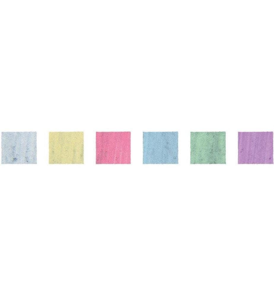 Folia Kreidestifte Set BASIC Kreidestifte mehrfarbig 2 mm 6er-Set