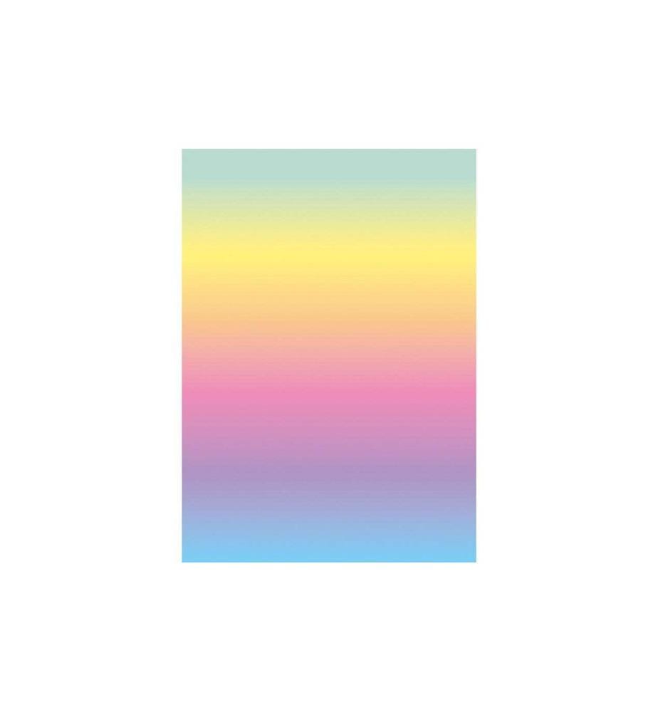 Folia Glanzpapier Rainbow 22.5 x 32 cm, 10 Bl., 100 g/m²