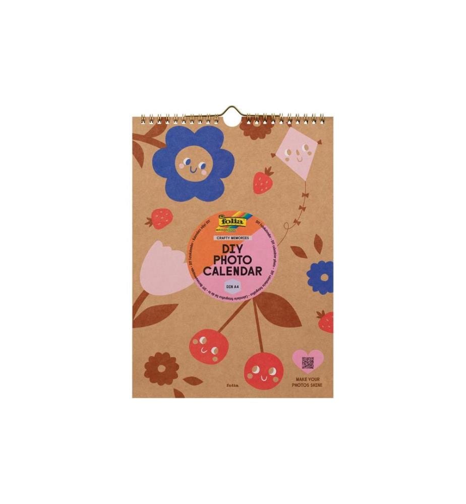Folia Dauerkalender CRAFTY MEMORIES A4