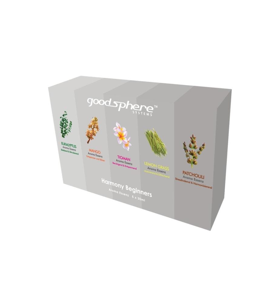 GOODSPHERE - Duftöl-Set Harmony Beginners, 5 x 30 ml