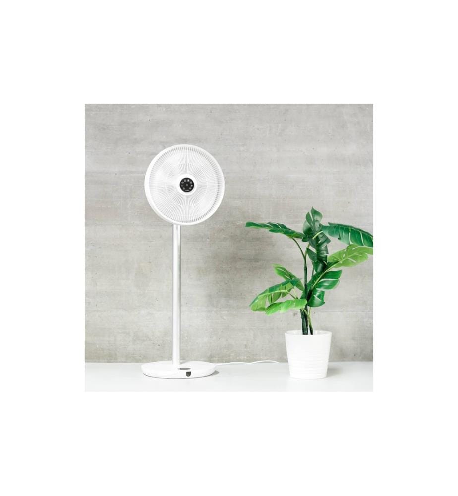 Ecofort - Standventilator ecoQ SilentAir Grande Weiss