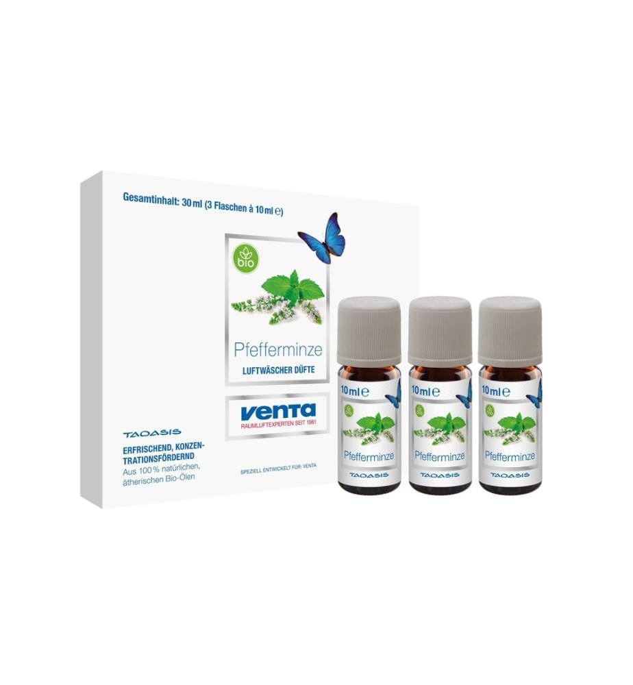 Venta Luftwäscher - Duftöl Pfefferminze, 3 x 10 ml