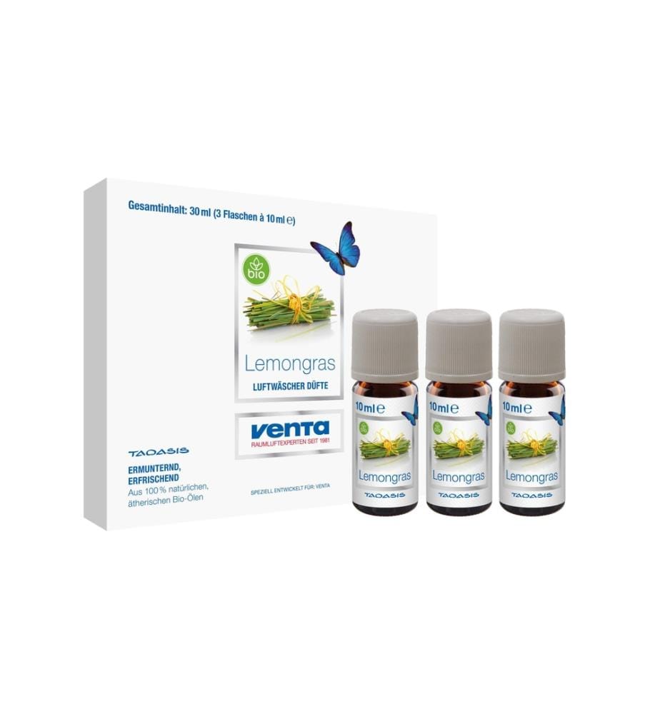 Venta Luftwäscher - Duftöl Lemongras, 3 x 10 ml