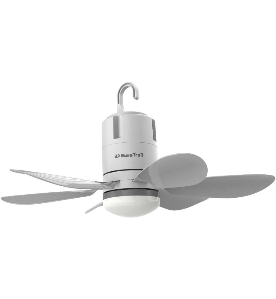 Eurotrail - Ventilateur de plafond avec télécommande et lampe