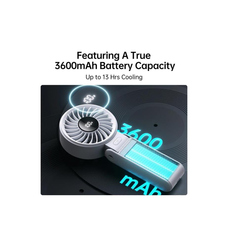 Jisulife - Handventilator Fan 7 Grau